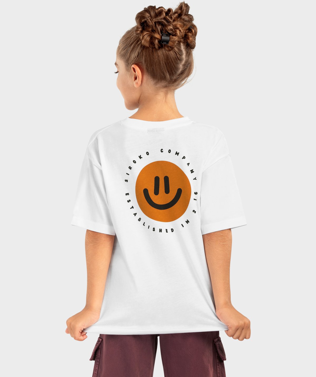 Kurzarmeliges T-Shirt fÃ¼r MÃ¤dchen Siroko Joy-G