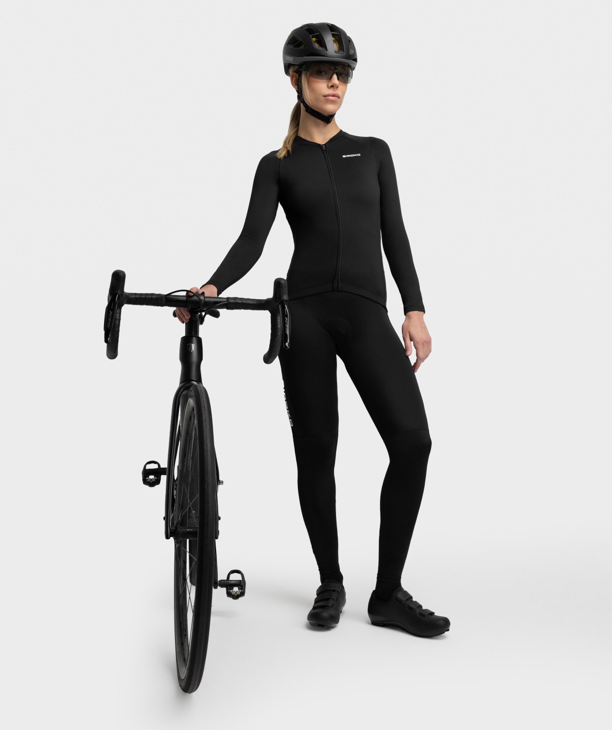 LangÃ¤rmeliges Thermo-Radtrikot fÃ¼r Damen Siroko Ashland