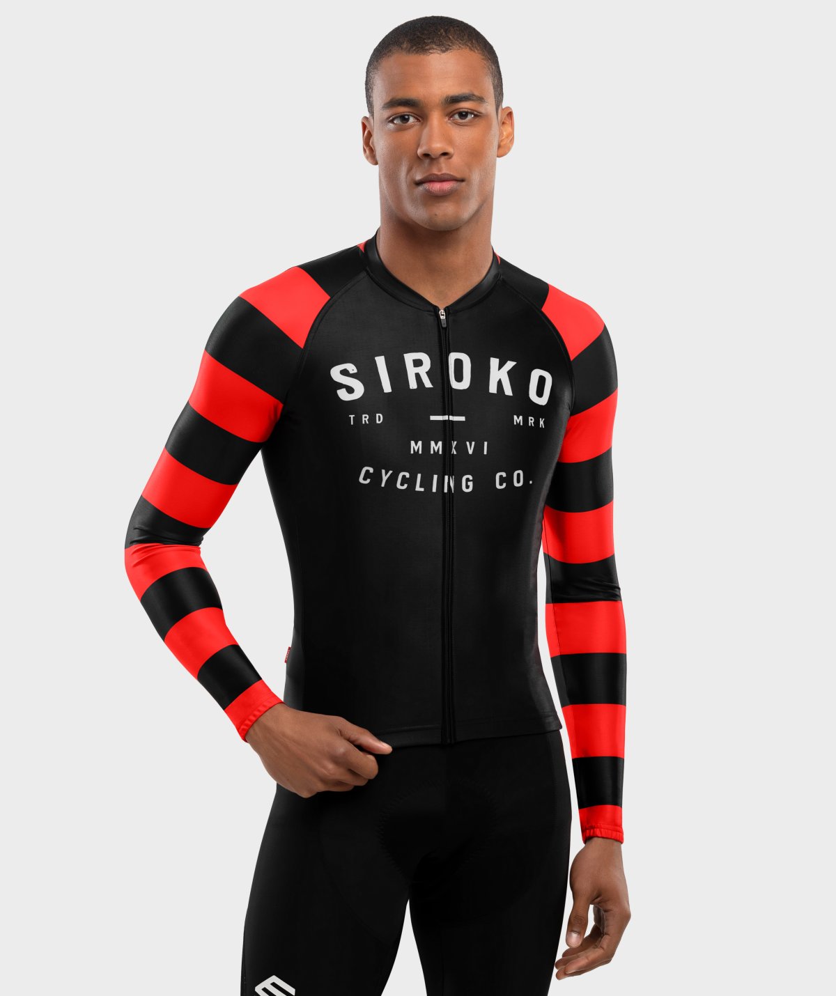LangÃ¤rmliges Radtrikot Siroko M2 Rider