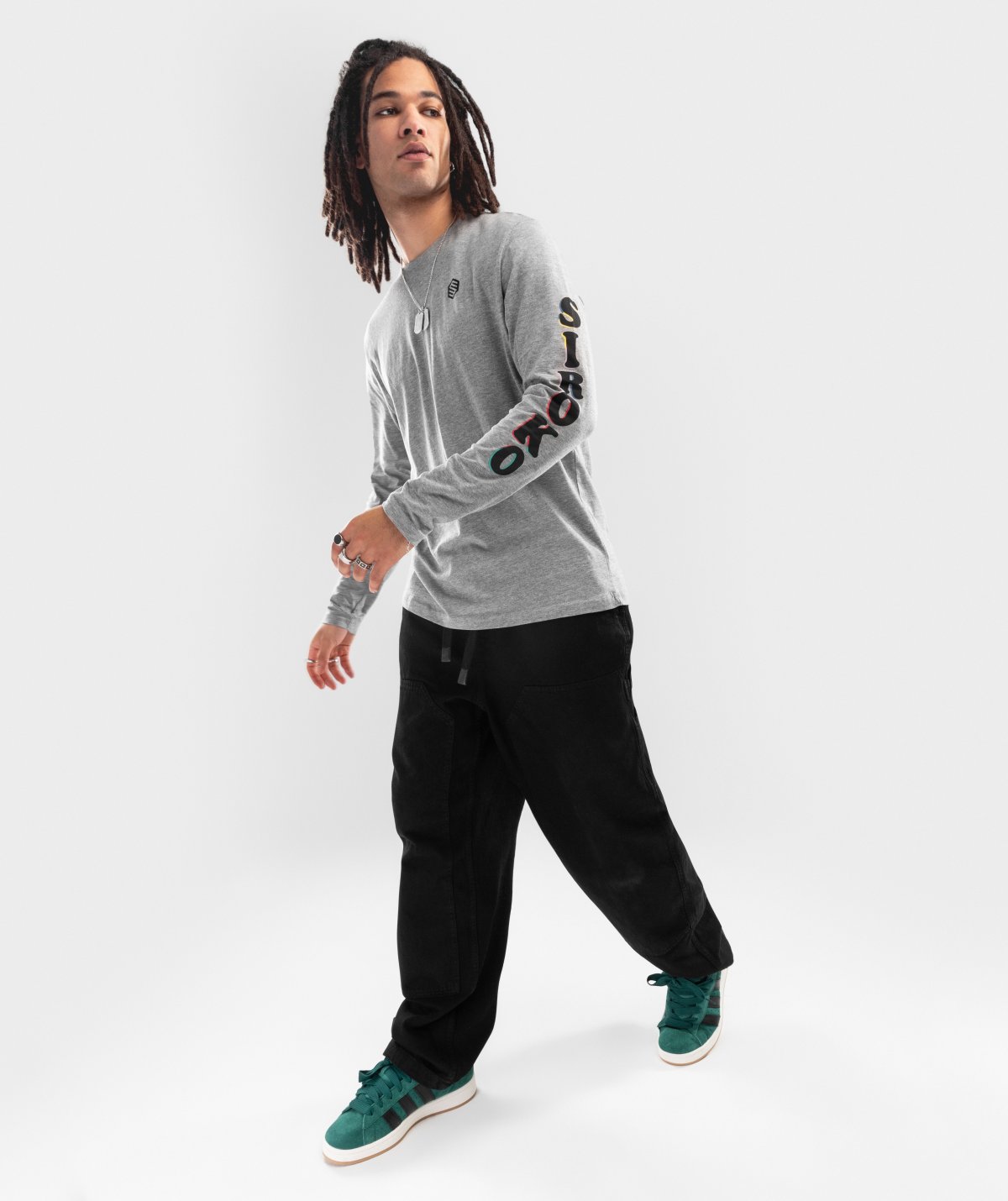 LangÃ¤rmeliges T-Shirt Siroko Distort