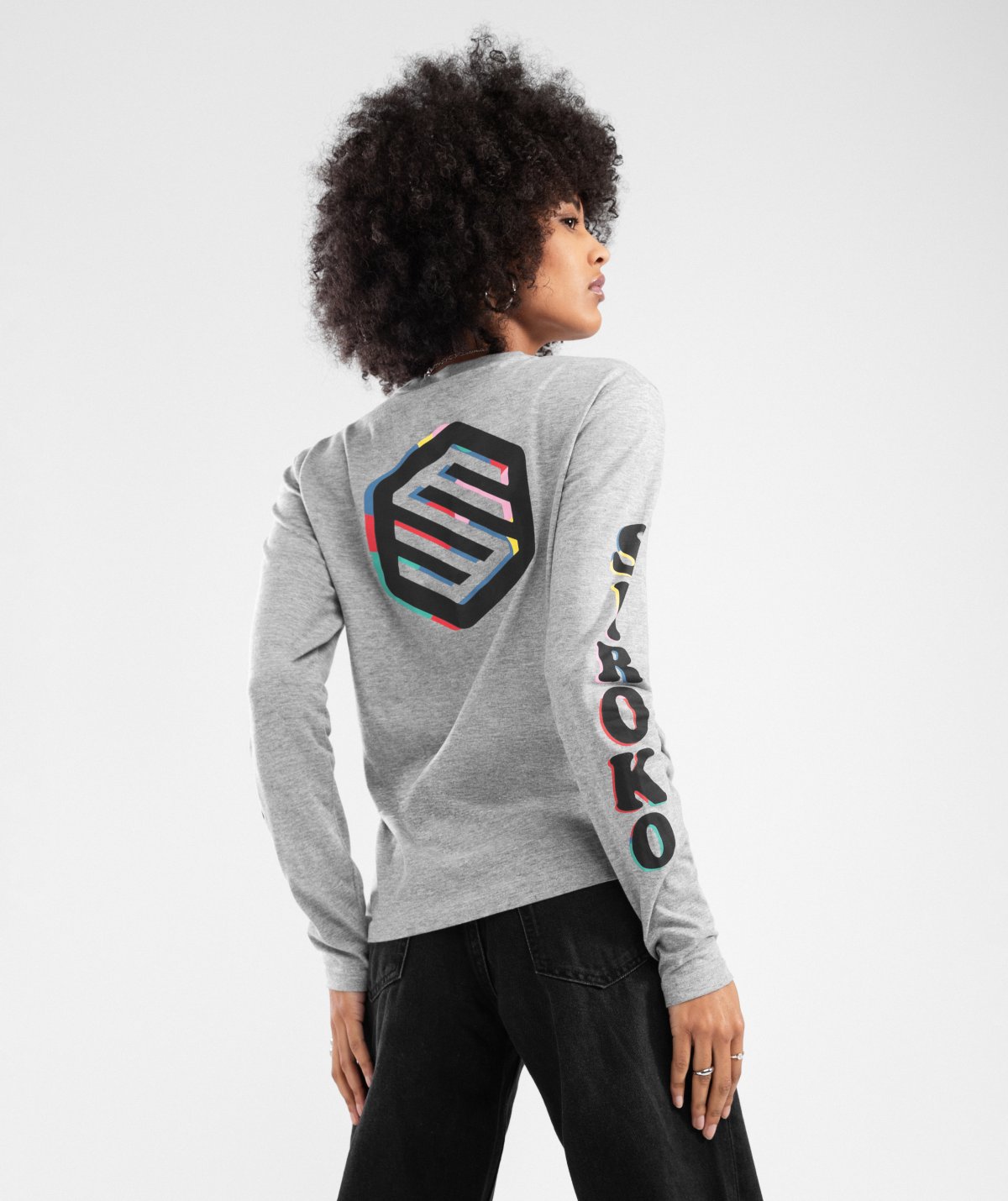 LangÃ¤rmeliges T-Shirt Siroko Distort-W