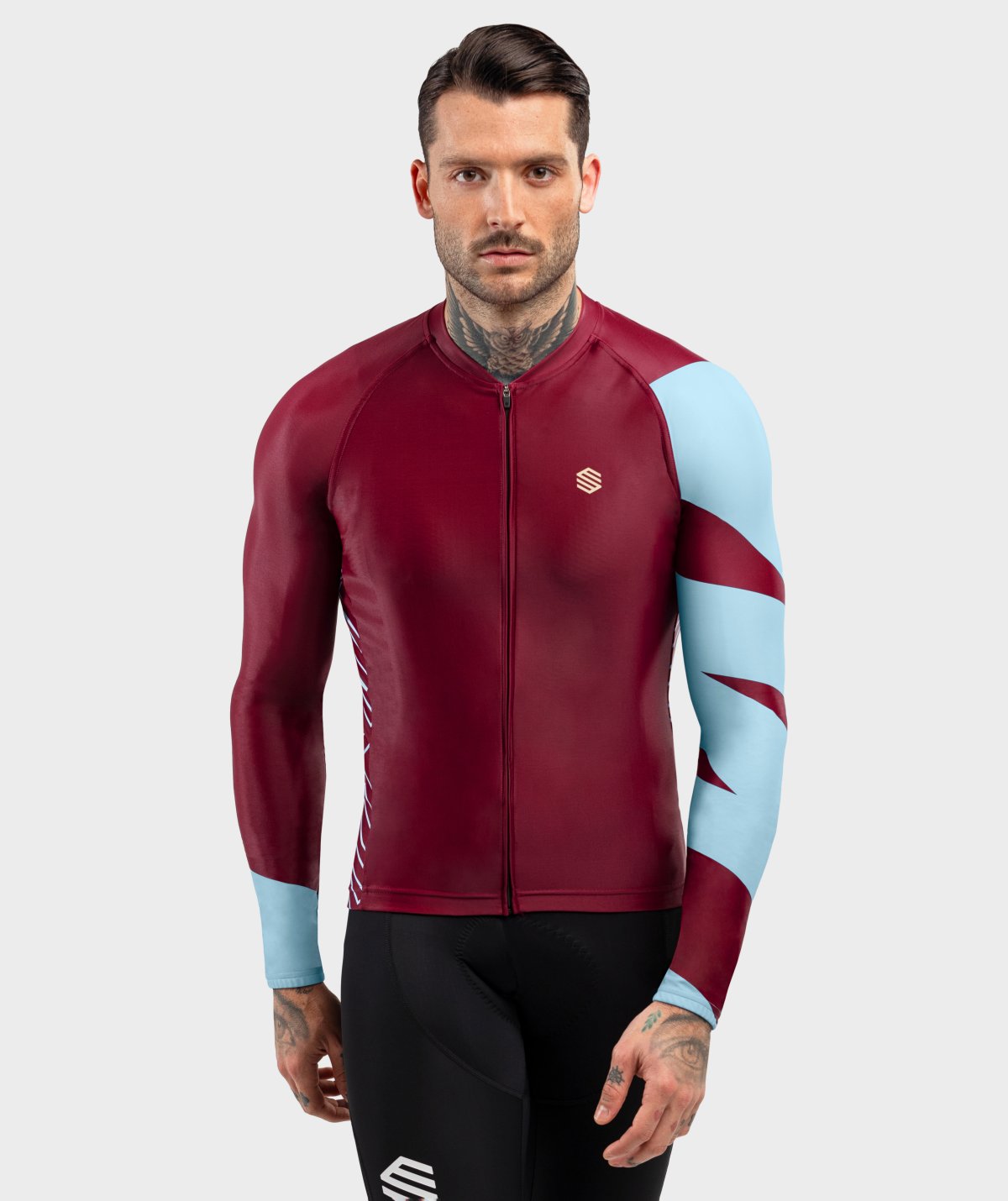 LangÃ¤rmliges Radtrikot Siroko M2 Road Trip