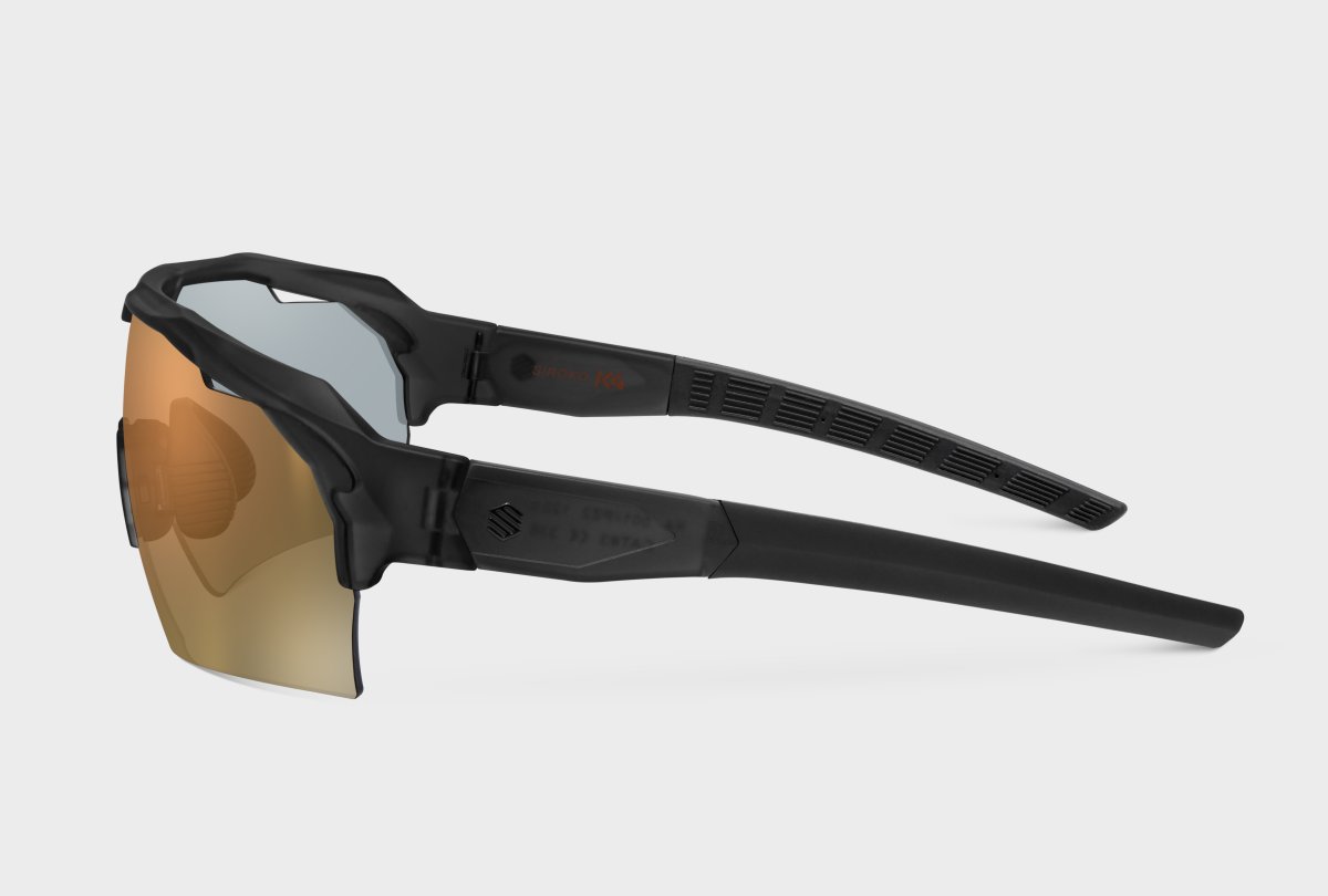 Fahrradbrille mit Zeiss Brillenglas K4 Dunes