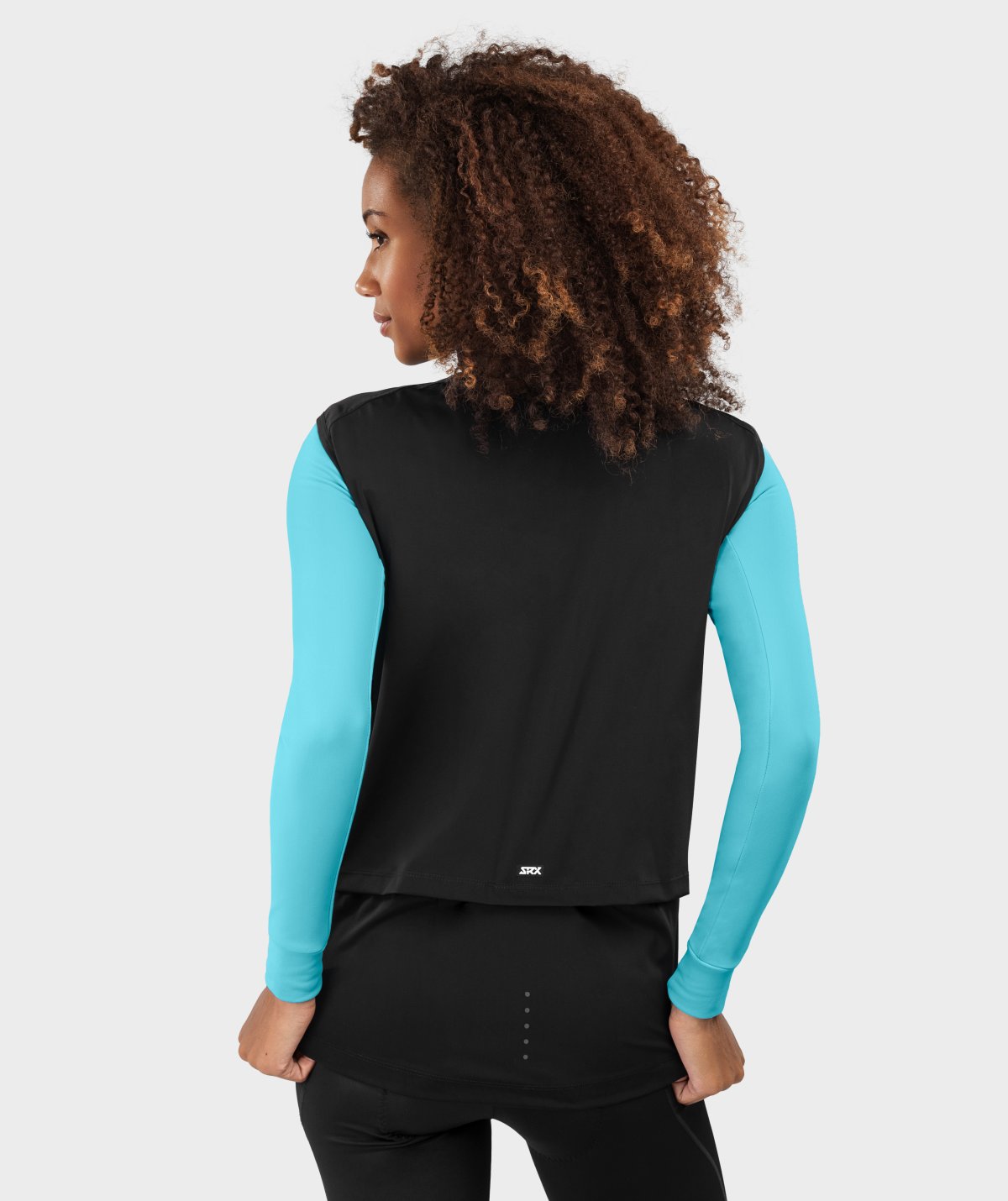 Winddichte Fahrradweste für Damen Siroko SRX Layer-W