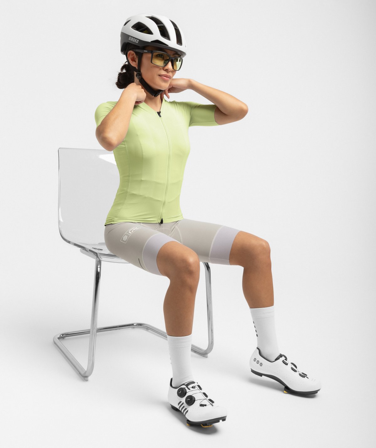 Premiumradtrikot Siroko SRX PRO Grenoble fÃ¼r Damen