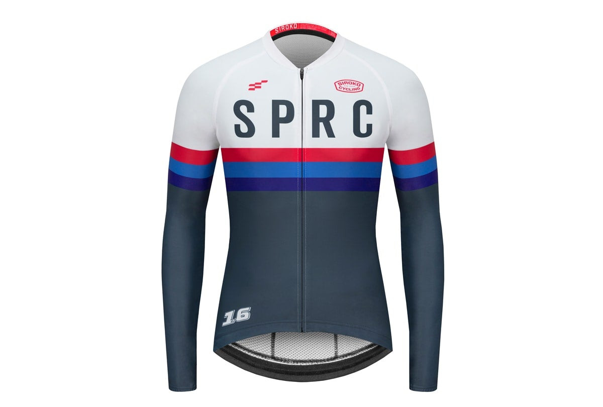 LangÃ¤rmliges Radtrikot Siroko M2 Racer