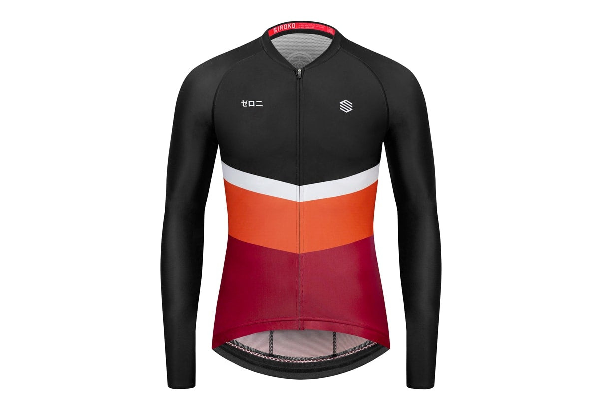 LangÃ¤rmliges Radtrikot Siroko M2 Superbike