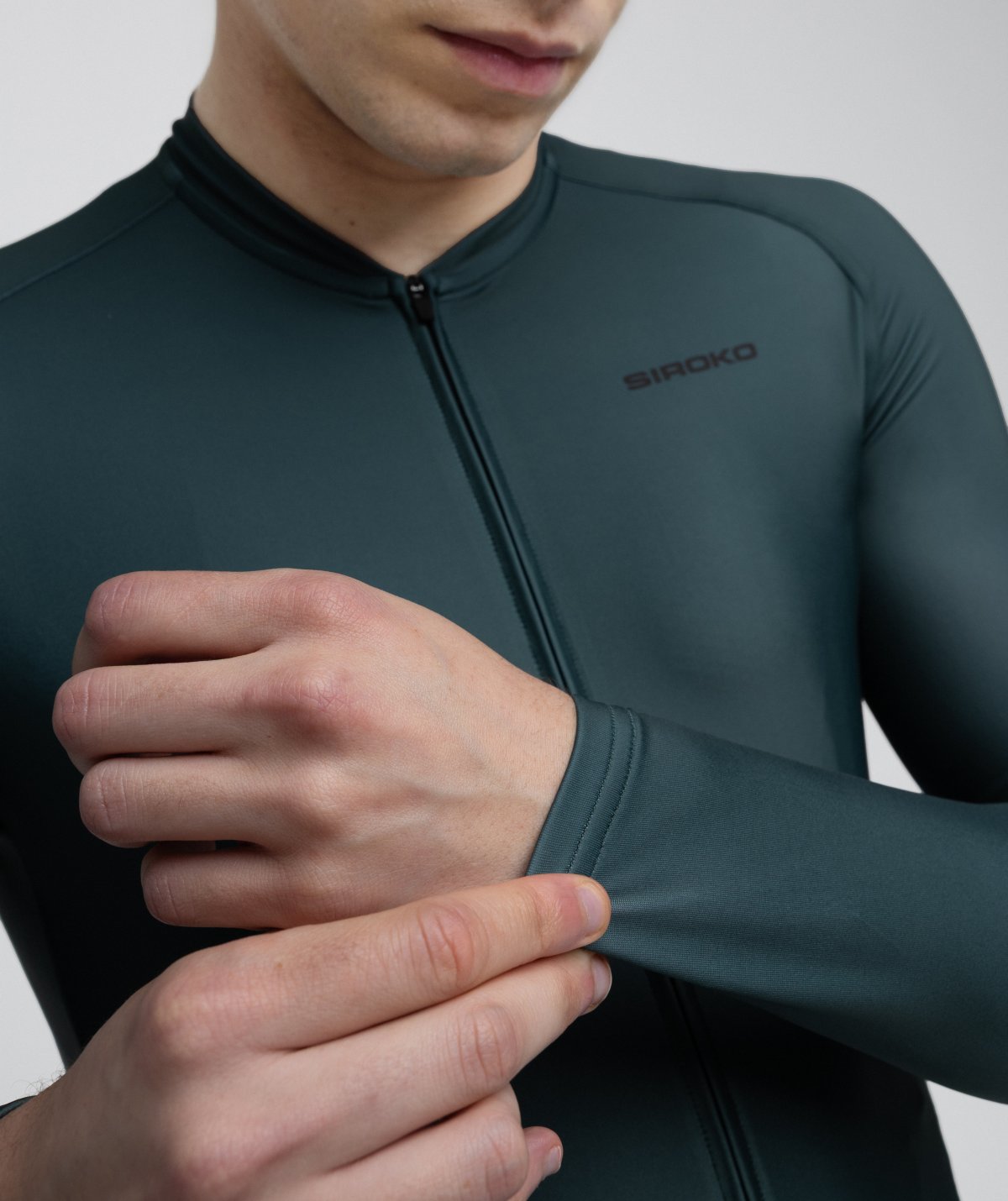 LangÃ¤rmliges Radtrikot Siroko M2 Gravel