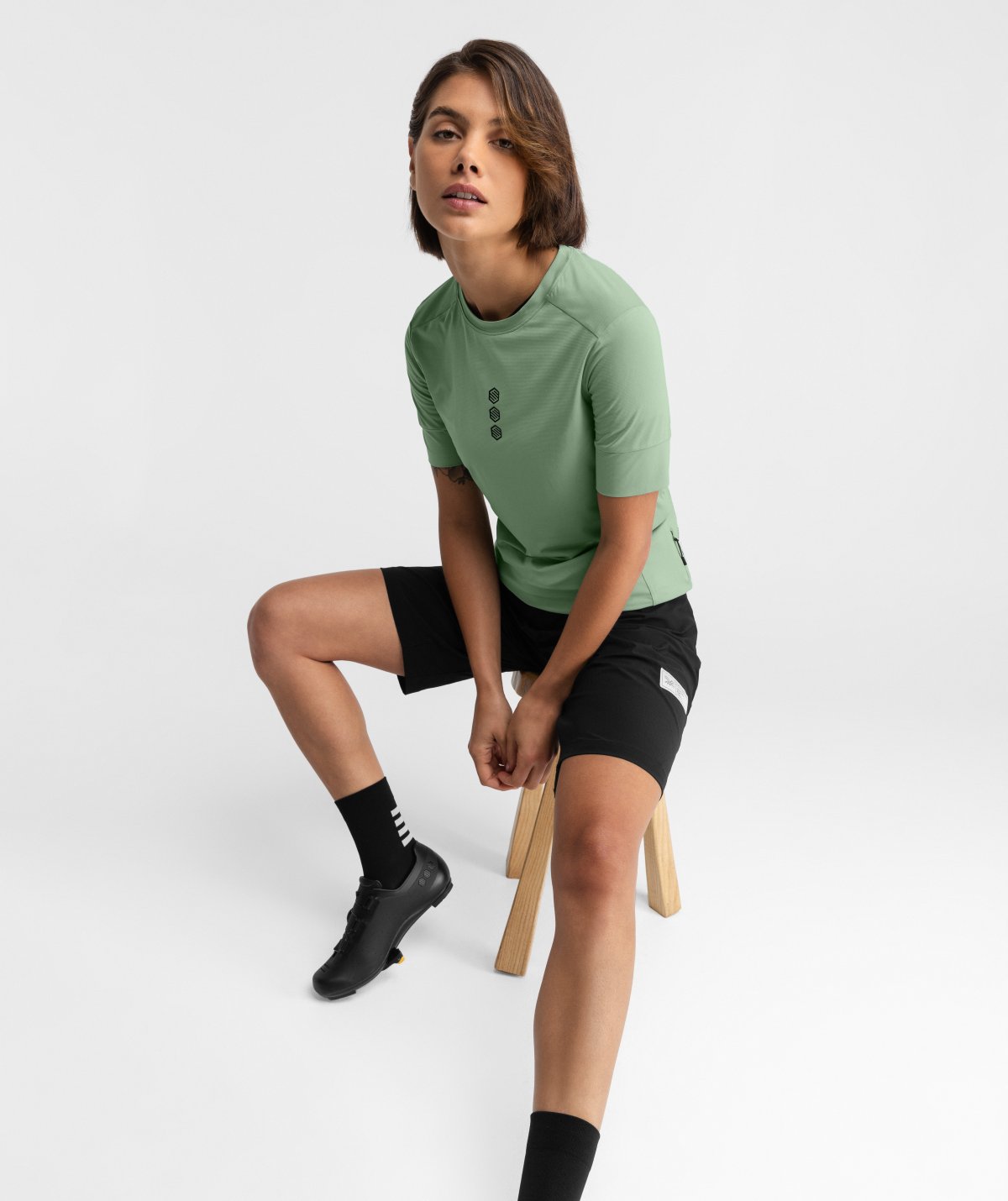Gravelshorts fÃ¼r Damen Lemur