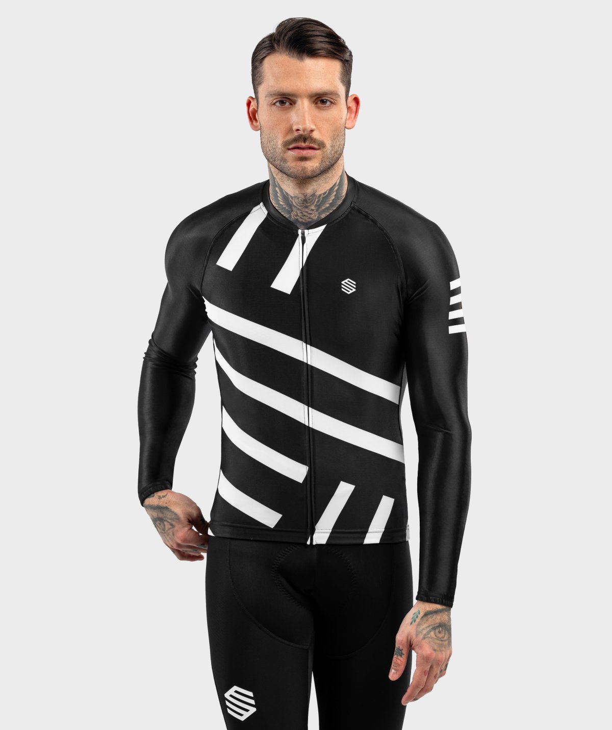 LangÃ¤rmliges Radtrikot Siroko M2 Leader