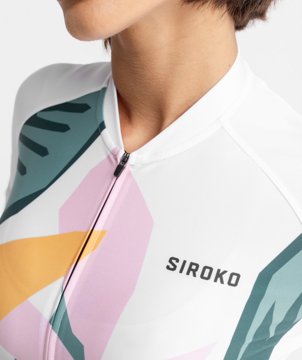 LangÃ¤rmliges Radtrikot Siroko M2 Piedmont fÃ¼r Damen