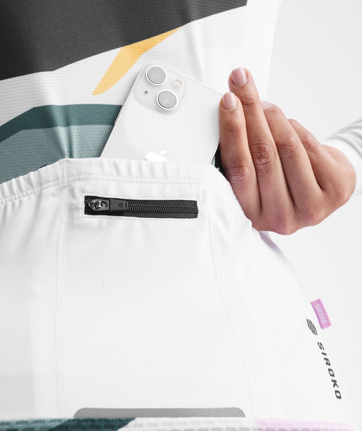 LangÃ¤rmliges Radtrikot Siroko M2 Piedmont fÃ¼r Damen