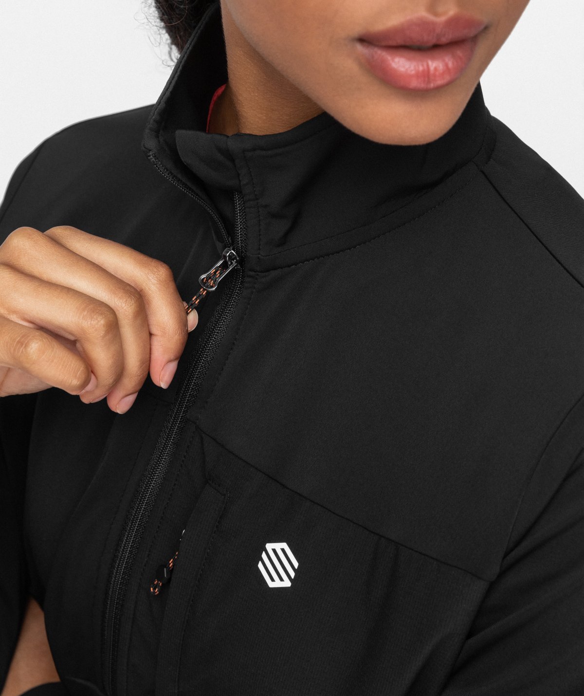 Symbol Wander-Fleecepullover mit halbem ReiÃverschluss fÃ¼r Damen
