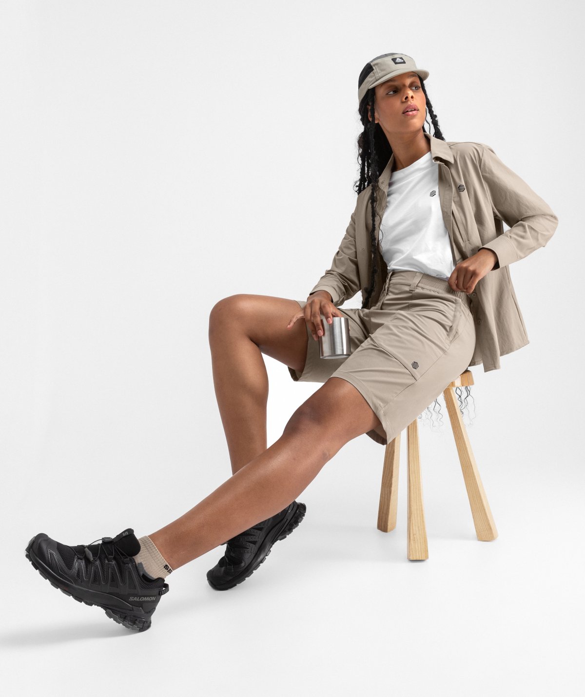 Myrtle Atmungsaktive, kurze Wanderhose fÃ¼r Damen