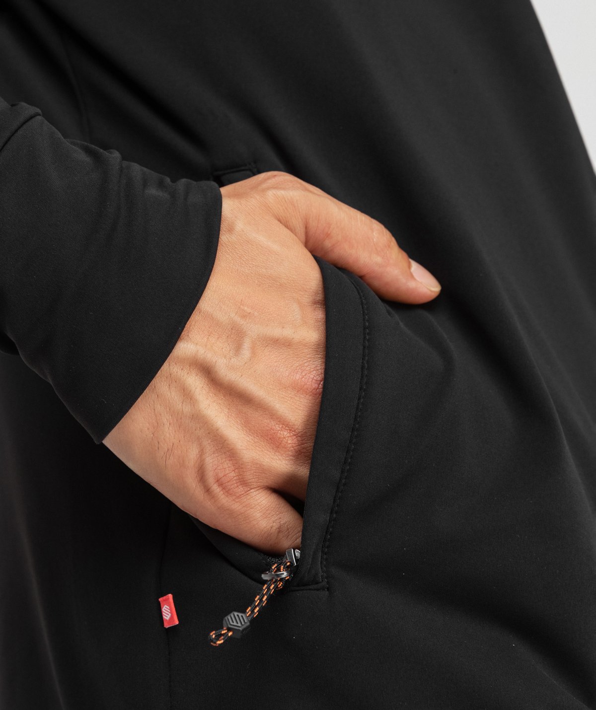 Platte Wander-Fleecepullover mit halbem ReiÃverschluss fÃ¼r Herren