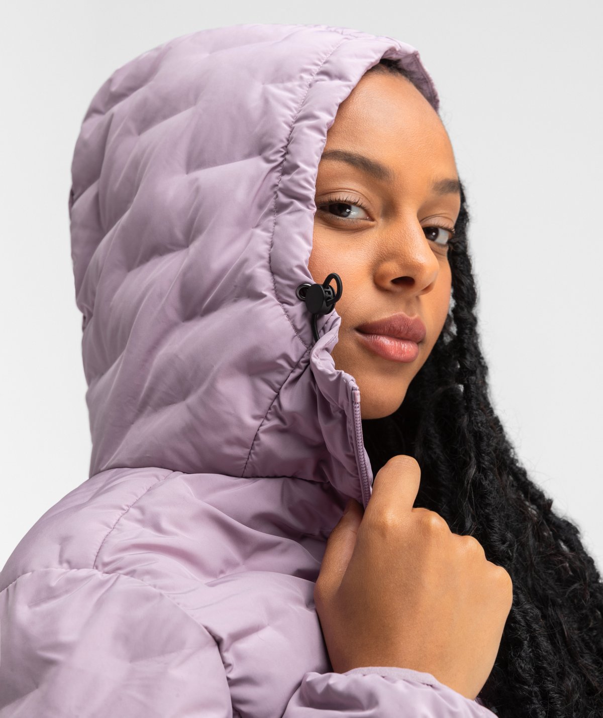 Zelene isolierte Wanderjacke fÃ¼r Damen