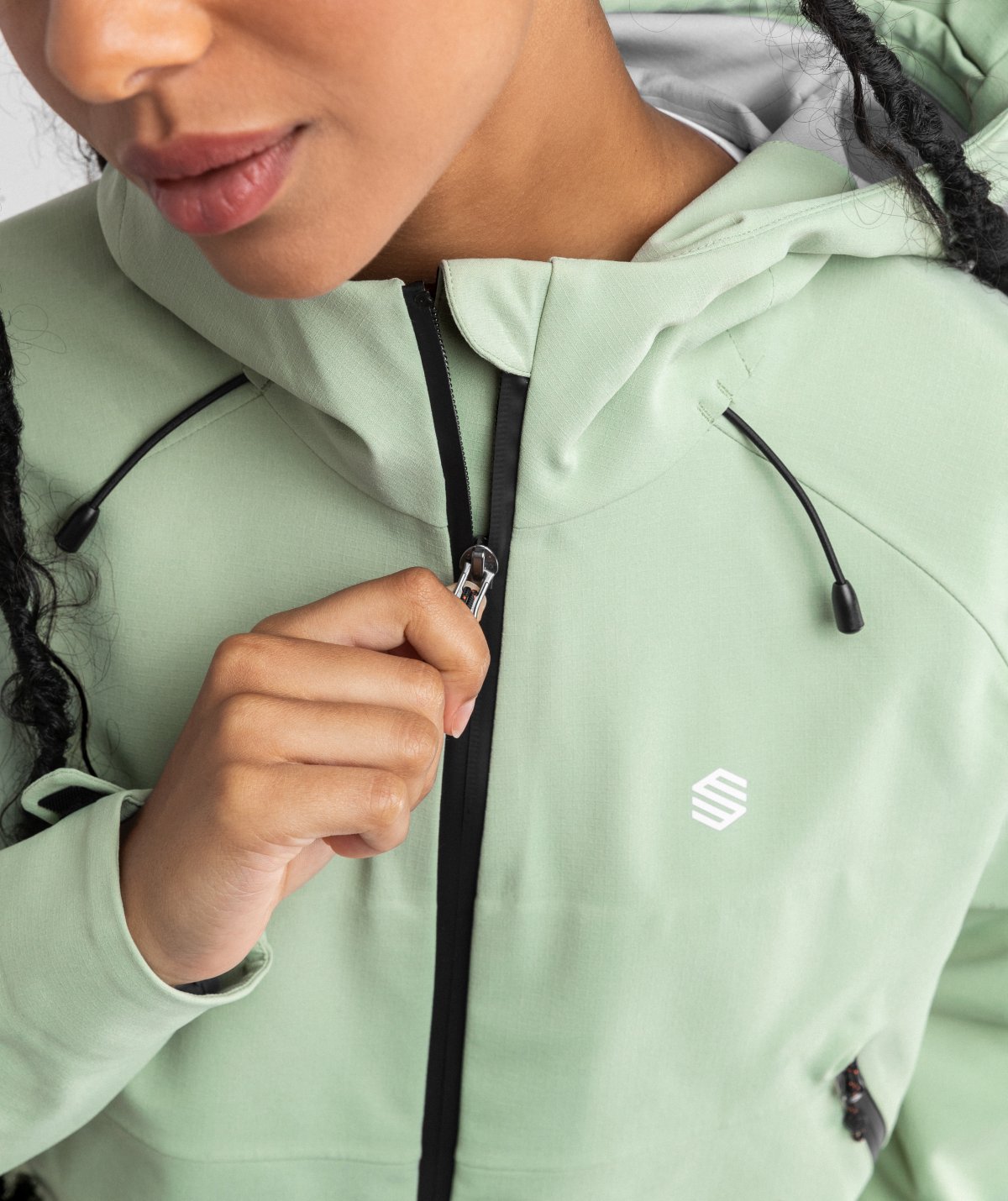 Wasserdichte Lac LÃ©man Hardshell-Wanderjacke fÃ¼r Damen