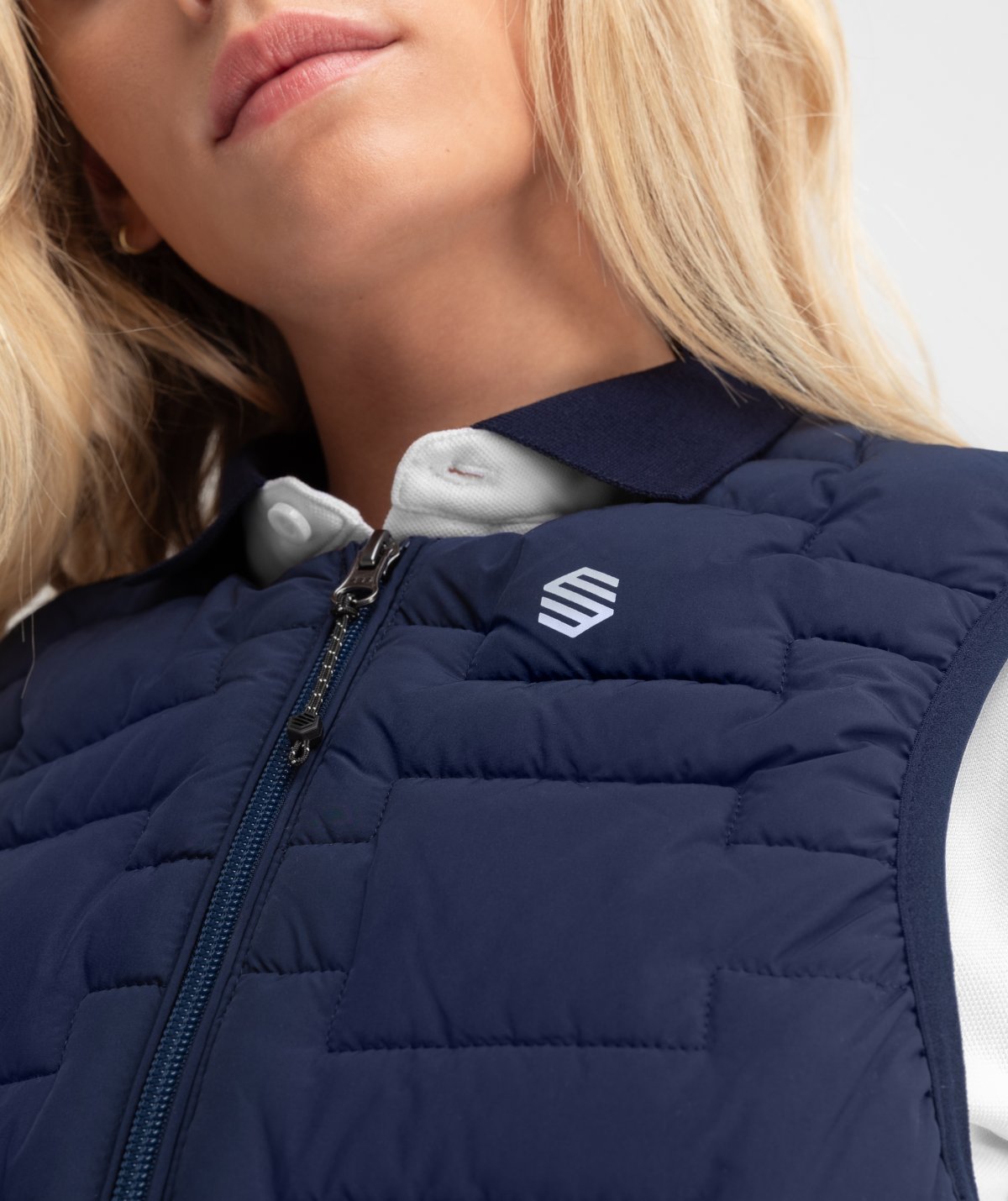 Isolierte Golfweste fÃ¼r Damen Royal-W Navy