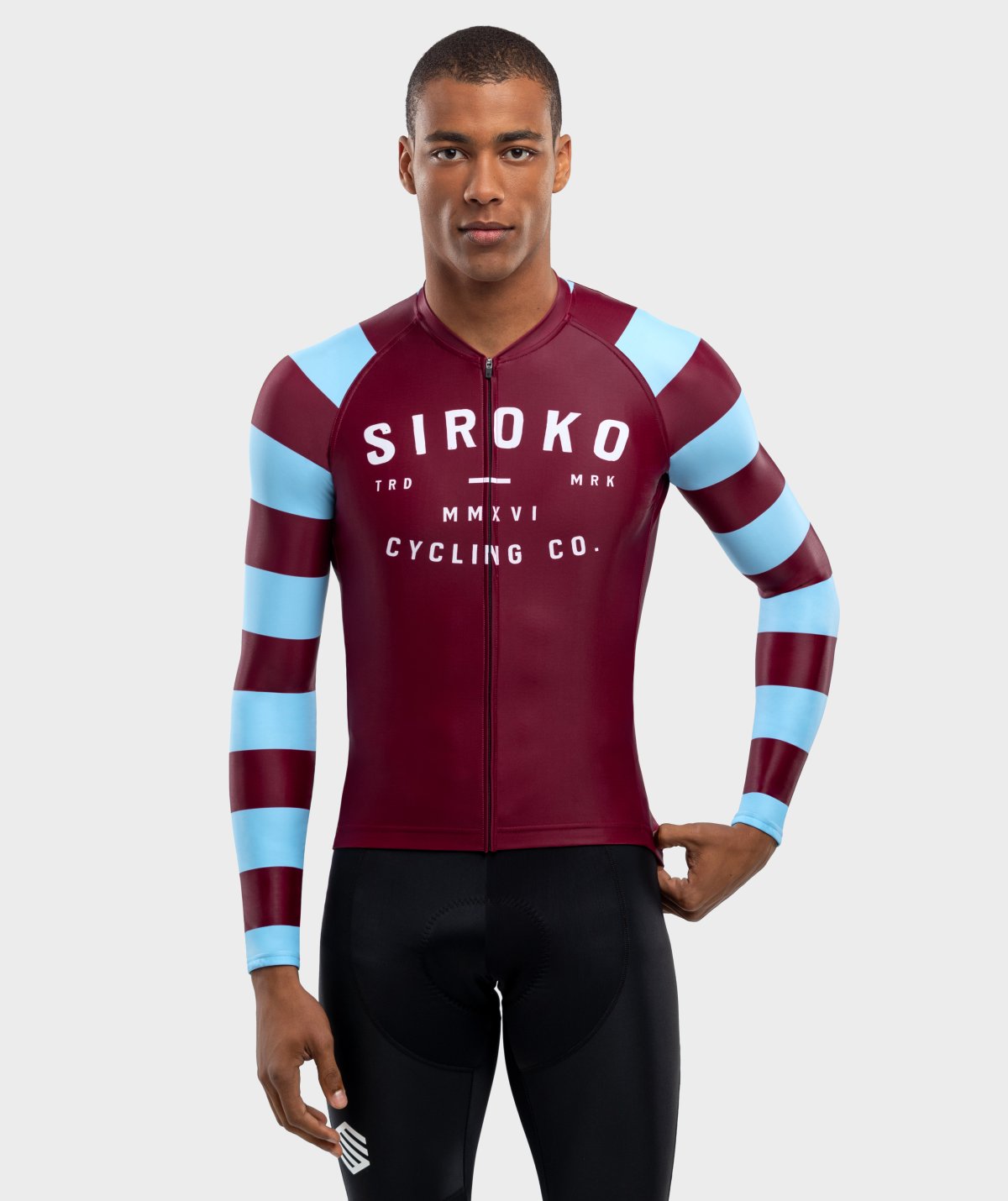 LangÃ¤rmliges Radtrikot Siroko M2 Siena
