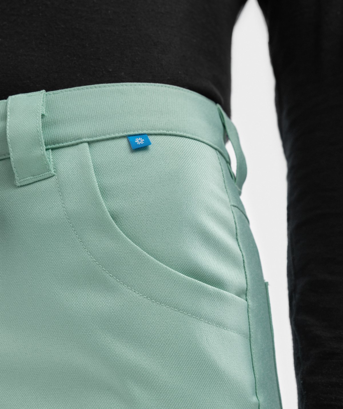 Hardshell-Snowboardhose für Damen Siroko P2-W Auburn