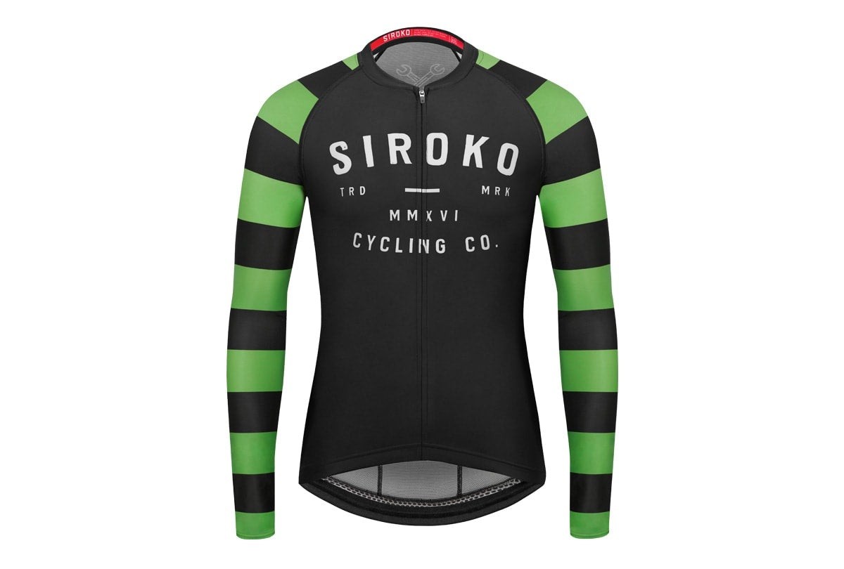 LangÃ¤rmliges Radtrikot Siroko M2 Lombardy