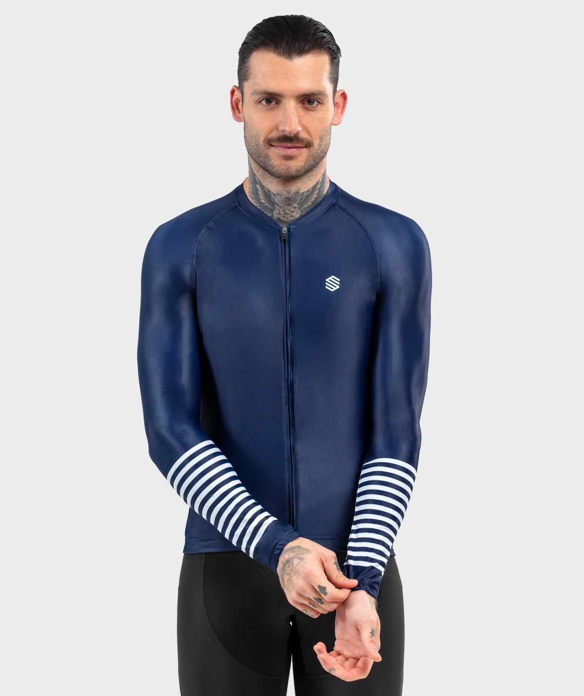 LangÃ¤rmliges Radtrikot Siroko M2 Alpine