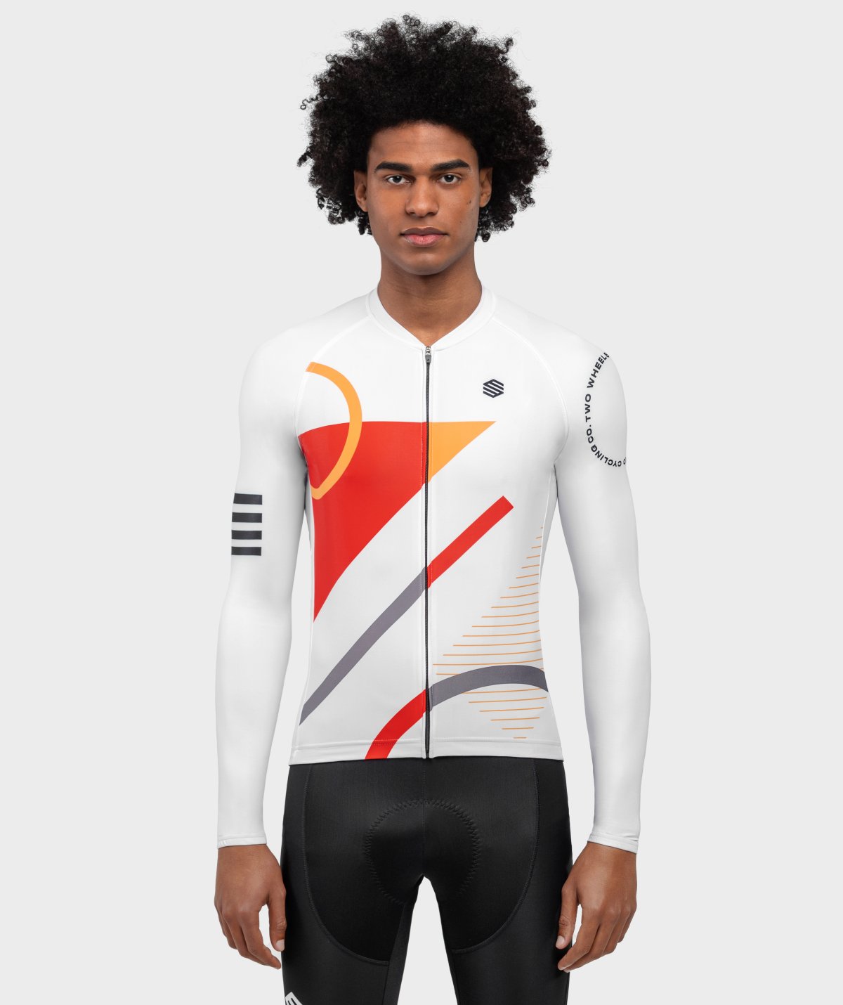 LangÃ¤rmliges Radtrikot Siroko M2 Finish Line