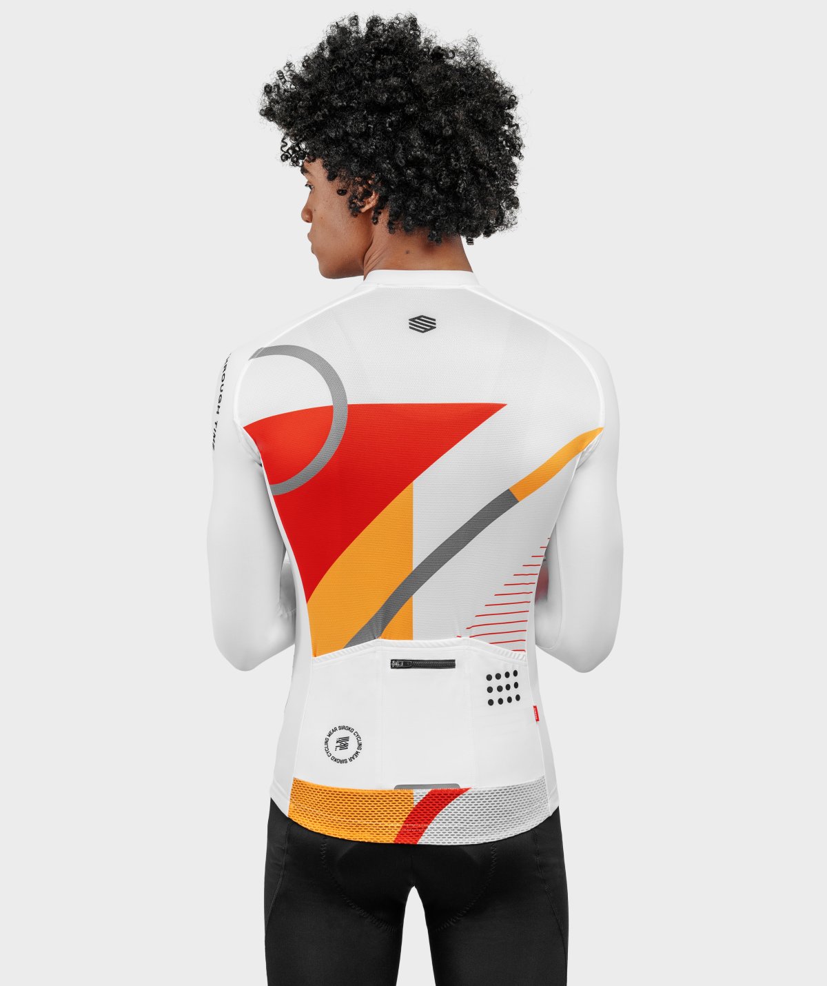 LangÃ¤rmliges Radtrikot Siroko M2 Finish Line