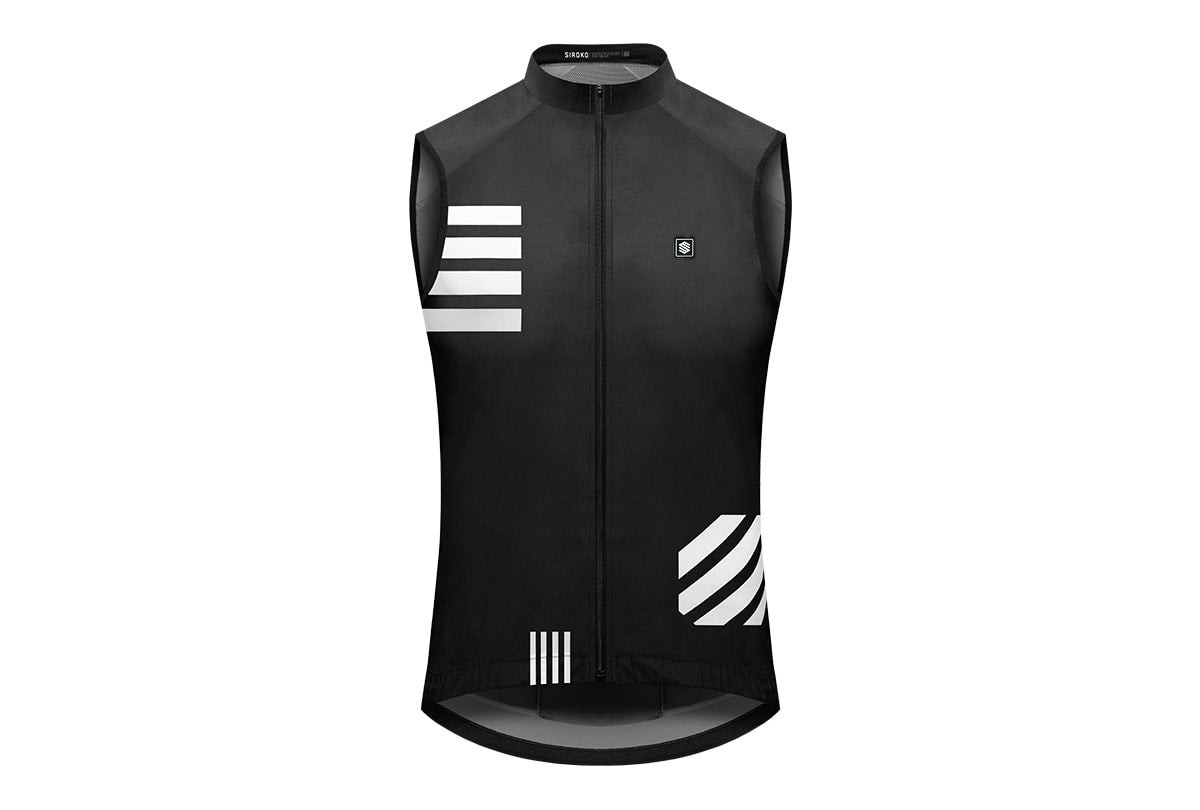 Winddichte Fahrradweste Siroko V1 Kings Mountain