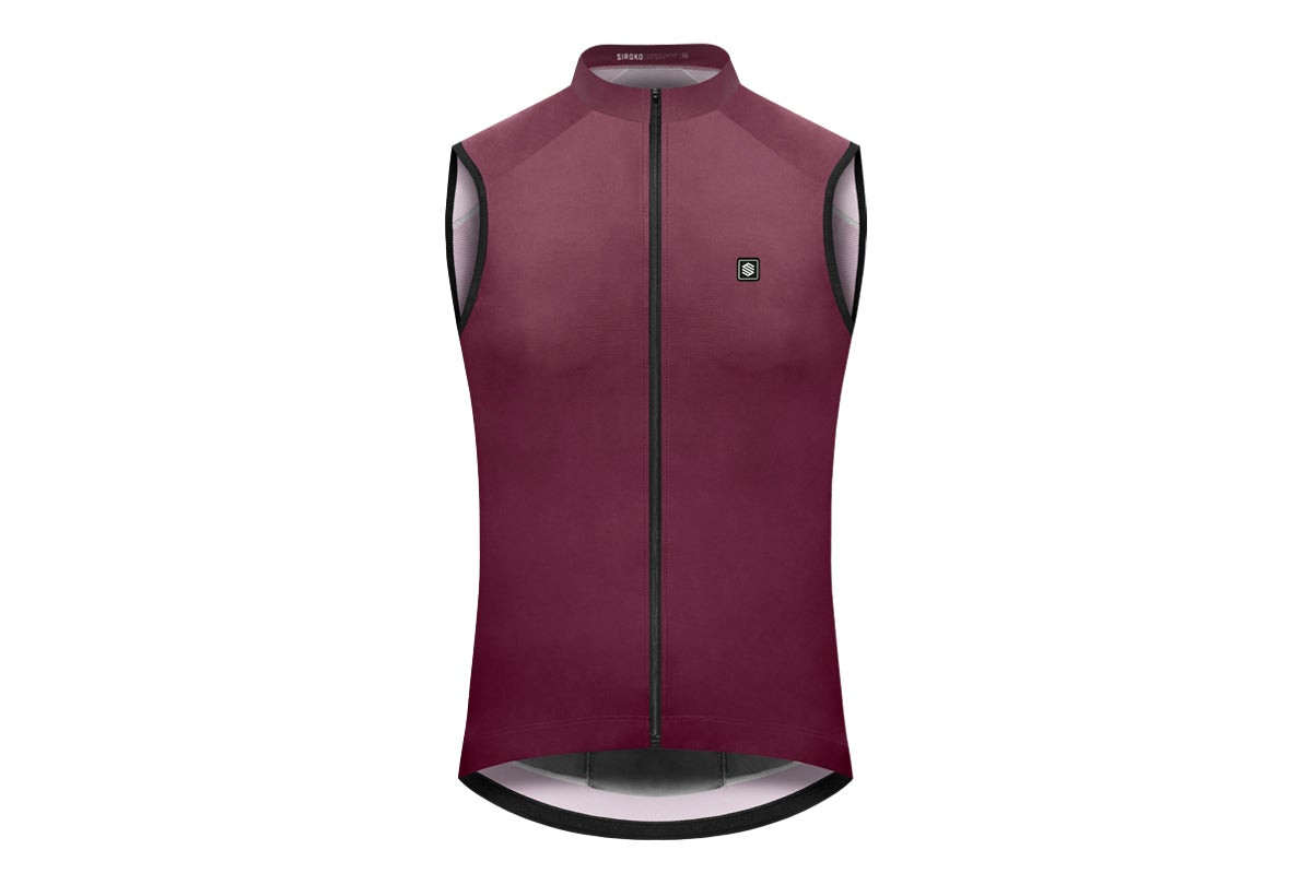 Winddichte Fahrradweste Siroko V1 Doha