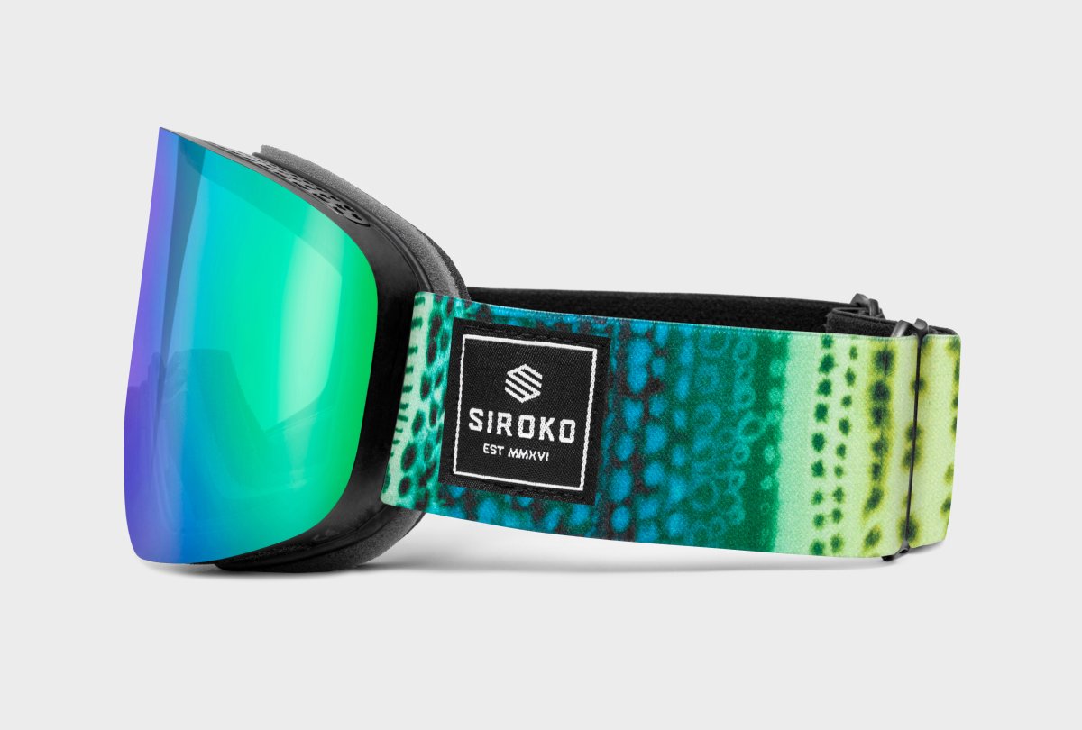 Snowboard- und Skibrillen fÃ¼r Kinder Siroko GX Kids Tiny Dragons
