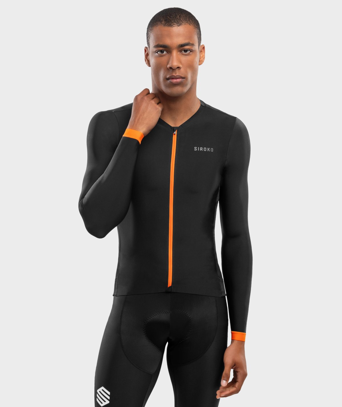 Premium Langarmradtrikot Siroko SRX Roselend