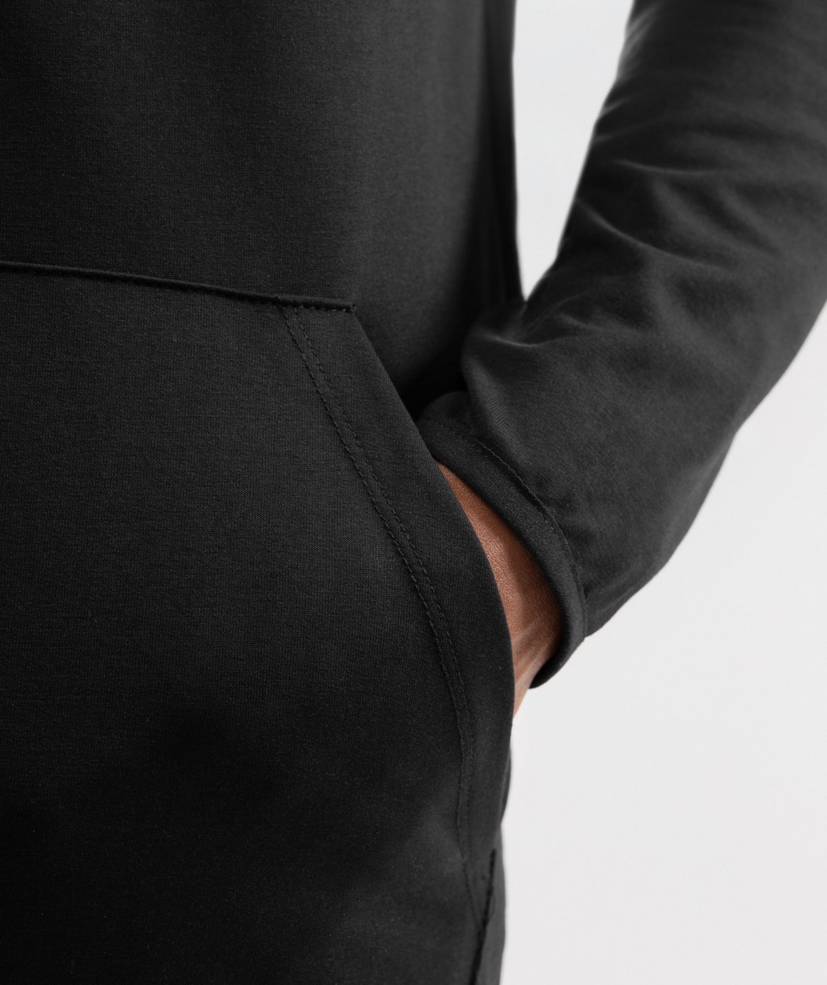 Black Square Sporthoodie Herren