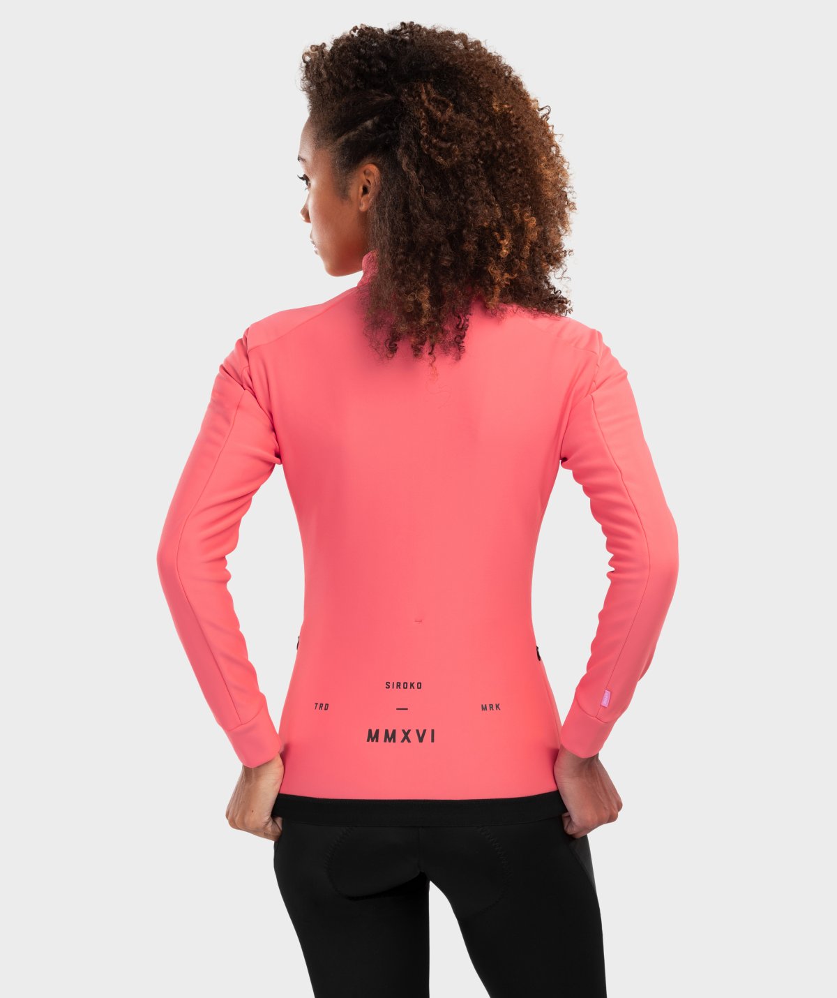 Winter-Fahrradjacke fÃ¼r Damen Siroko J1 Breakaway