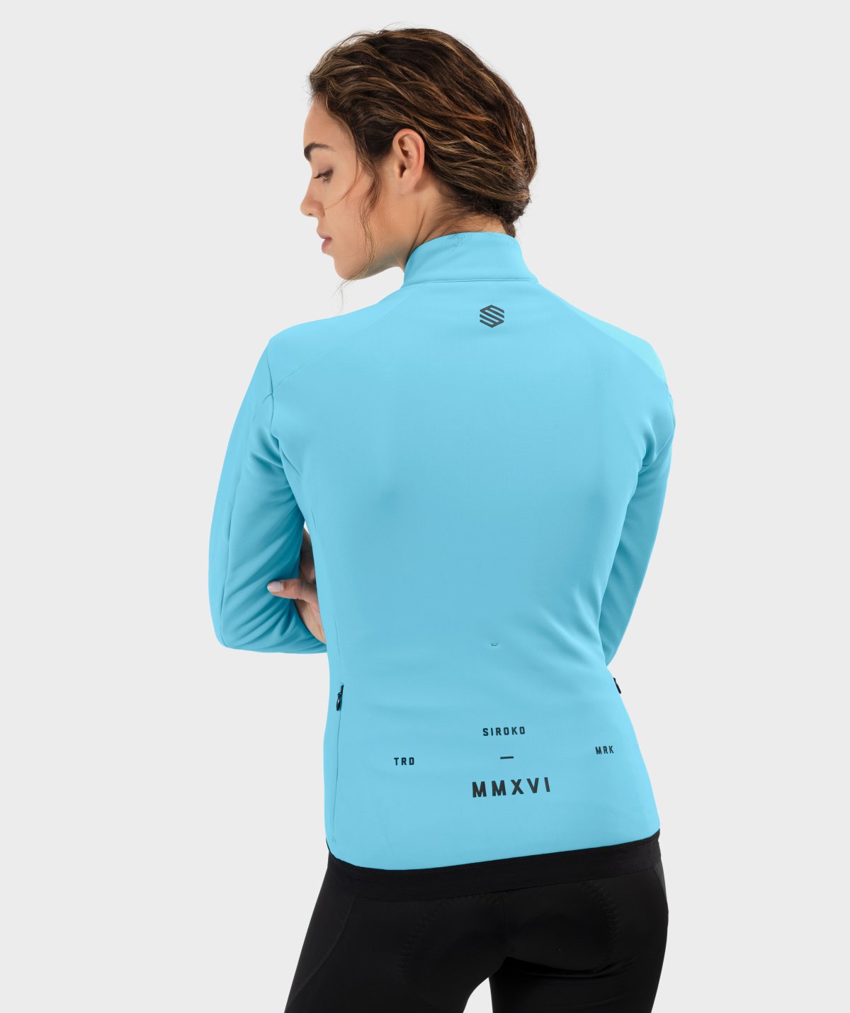 Winter-Fahrradjacke fÃ¼r Damen Siroko J1 Stagiaire