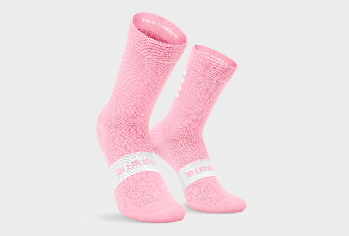 Fahrradsocken Siroko S1 Pink Agnello