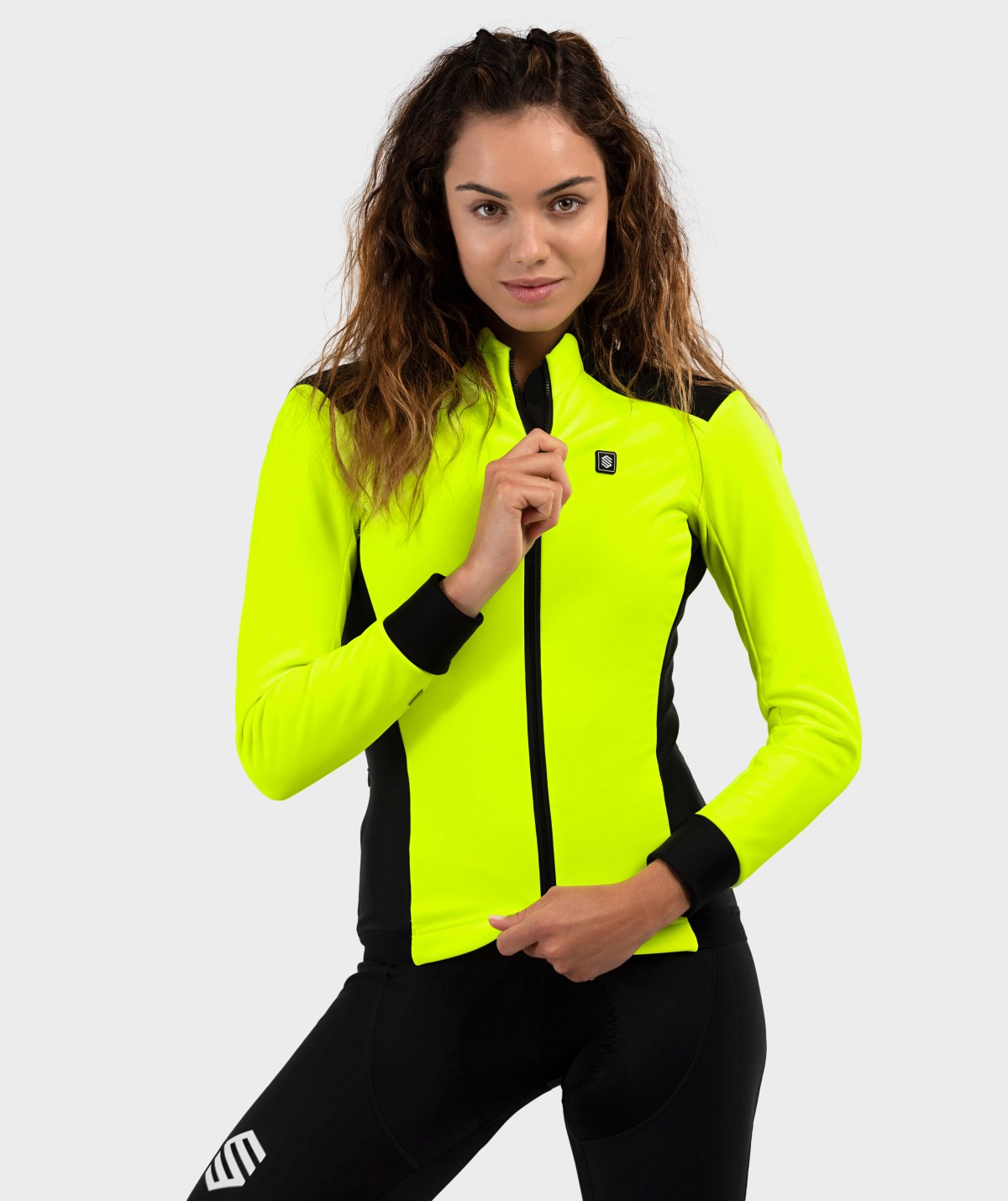 Winter-Fahrradjacke fÃ¼r Damen Siroko J1 Cycle Chic