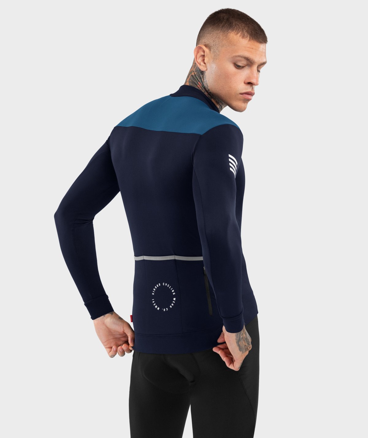 LangÃ¤rmliges Radtrikot Siroko SRX M4 Cubilla